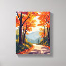 Search for fall foliage canvas prints Trees