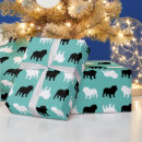 Search for english bulldog wrapping paper Pattern