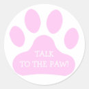 Search for dogs and cats stickers Dog paw