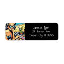 Search for nostalgic return address labels Retro