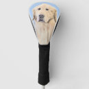 Search for golden retriever golf head covers Puppy