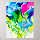 Recherche de cyclamen posters Aquarelle