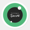 Recherche de oeil vert autocollants Monstre