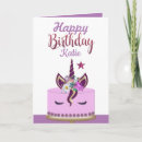 Search for unicorn cards Girly