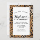 Search for leopard print invitations Jungle
