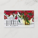 Recherche de rose rouge romantique cartes visite Floral
