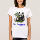 Search for panda girls tshirts Animals