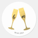 Recherche de gold foil mariage autocollants De