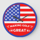 Recherche de golf drôle horloges Pour lui
