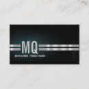 Recherche de gym cartes visite Monogramme