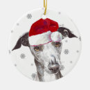 Search for italian santa ornaments Greyhound