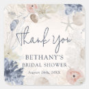 Search for starfish bridal shower stickers Thank you