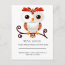 Recherche de plumes cartes postales Hibou