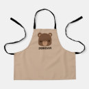 Search for brown bear aprons Woodland