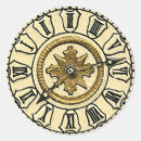 Search for vintage clocks stickers Gold