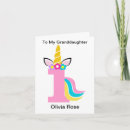Recherche de licorne vœux cartes Nom