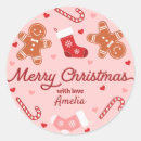 Search for candycane stickers Merry christmas