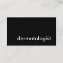 Search for dermatologist business cards Professional