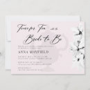 Search for black white bridal tea invitations Floral