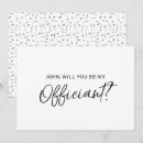 Search for will you be our officiant proposal Calligraphy