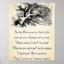 Search for alice in wonderland quote posters Trendy