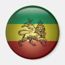 Recherche de lion de rasta magnets Haile selassie
