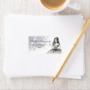 Search for black dress return address labels Elegant
