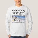 Search for single mens tshirts Married