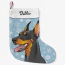 Search for doberman christmas stockings Puppy
