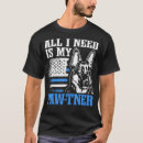 Recherche de unité k9 tshirts Canine