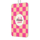 Search for cool car air fresheners Hot pink