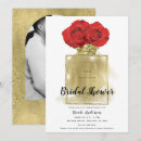 Search for perfume bottle invitations Girly