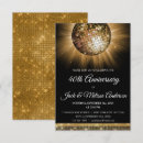 Search for 40th wedding anniversary invitations Black