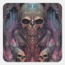 Search for creepy skulls stickers Gothic