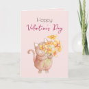 Recherche de cat valentines day cards Cute