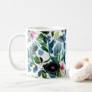 Search for flower monogram mugs Modern