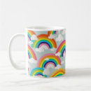 Search for rainbow with clouds mugs Rainbows