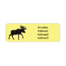 Search for moose return address labels Alaska