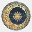 Search for sun mandala stickers Gold