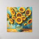 Search for sunflower canvas prints Decorative