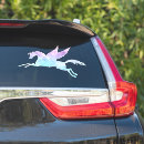Search for cutting horse bumper stickers Unicorn