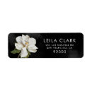 Search for magnolia return address labels Watercolor floral