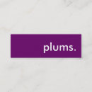 Recherche de prune cartes visite Violet