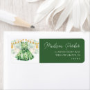 Search for clover return address labels St patrick's day