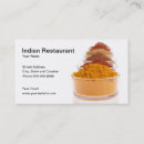 Search for indian restaurant business cards Retail