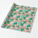 Search for pink flamingo wrapping paper Vacation