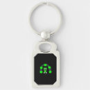 Search for st patricks day rectangular keychains Four leaf clovers