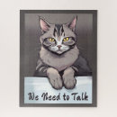Search for serious puzzles Cat lover