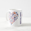 Search for heart symbol mugs Purple