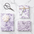 Search for purple butterfly wrapping paper Modern